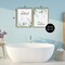 Stupell Industries Get Naked & Relax Herbs 2pc Floating Frame Set, design by Lettered and Lined